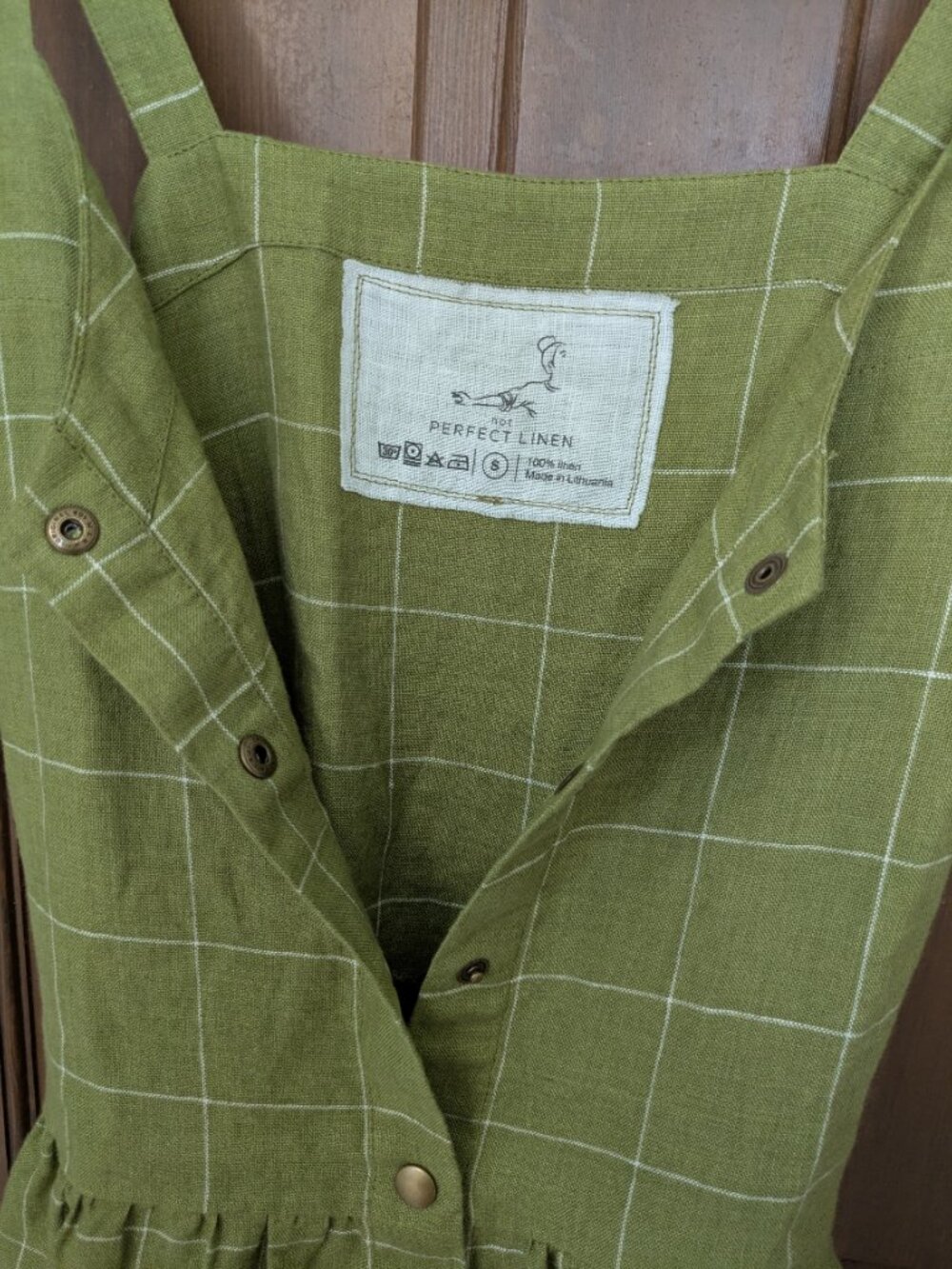 NWT Not Perfect Linen customized Isolde Dress - Picture 7 of 7